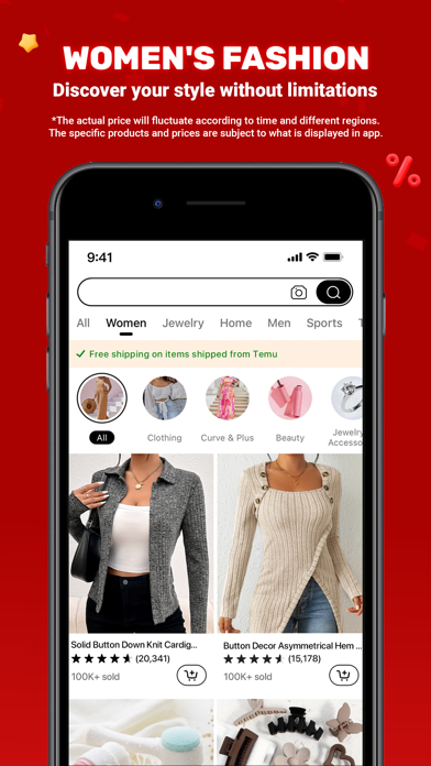 Temu: Shop Like a Billionaire screenshot 2