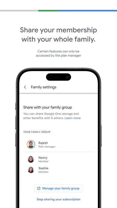 Google One screenshot 5