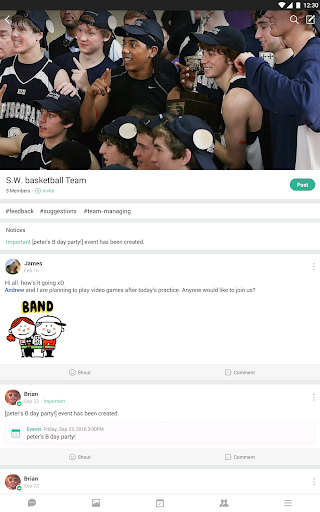 BAND - App for all groups screenshot 14