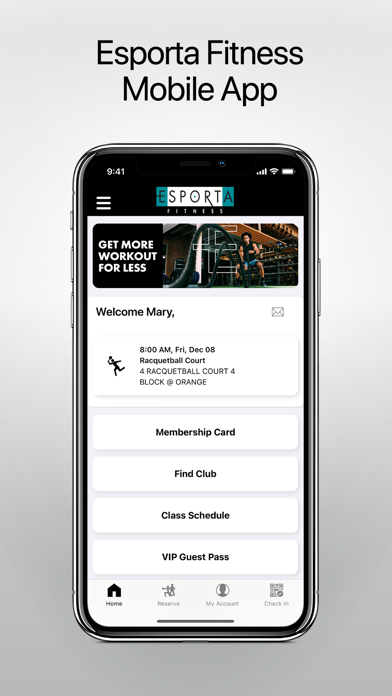 ESPORTA FITNESS screenshot 1