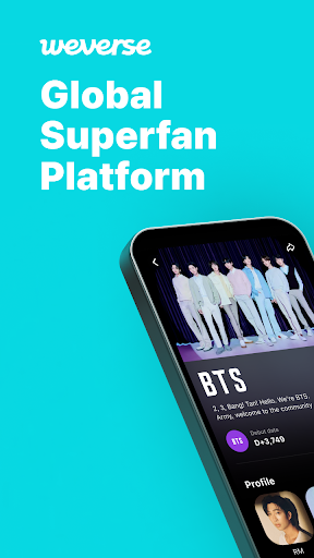 Weverse screenshot 1