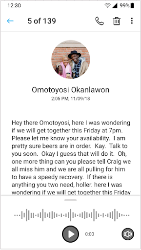 World Voicemail screenshot 12