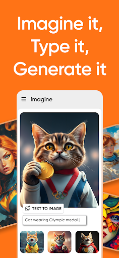 ImagineArt : AI Art Generator screenshot 1