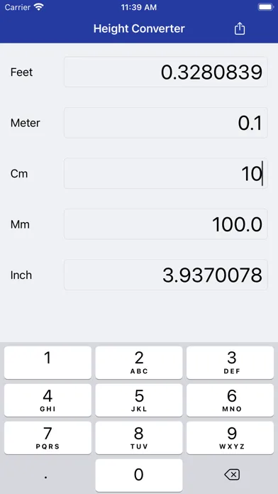 Height Converter screenshot 1