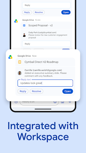 Google Chat screenshot 11