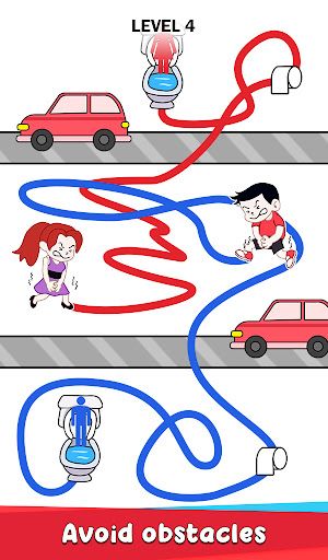 Toilet Rush Race: Draw Puzzle screenshot 10