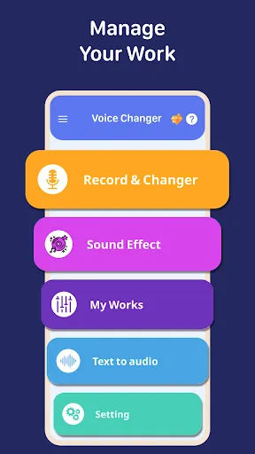 Voice Changer by Sound Effects screenshot 5