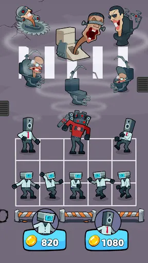 Merge War: Skibydy vs Kamera screenshot 26