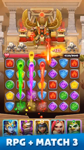 Puzzle Breakers: Match 3 RPG screenshot 1