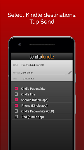 Push to Kindle for Safari screenshot 8