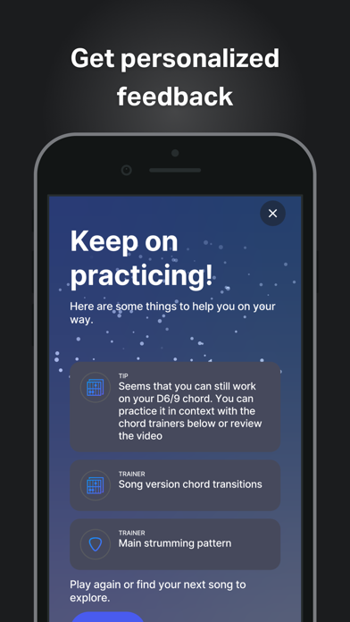 GuitarTuna: Tuner Chords Tabs screenshot 8