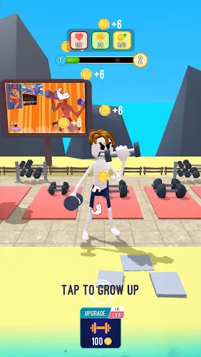 Roblock Gym Clicker: Tap Hero screenshot 22