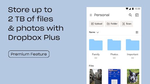 Dropbox: Secure Cloud Storage screenshot 10