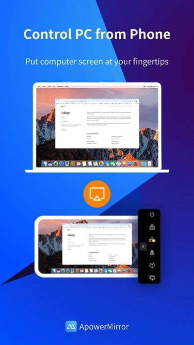 ApowerMirror- Screen Mirroring 17+ screenshot 3