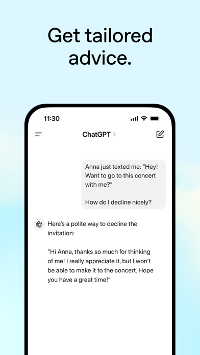 ChatGPT screenshot 5
