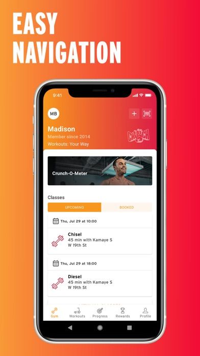 Crunch Fitness screenshot 1