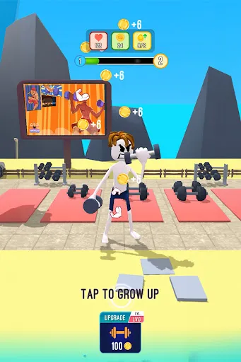 Roblock Gym Clicker: Tap Hero screenshot 10