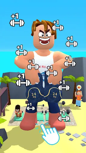 Roblock Gym Clicker: Tap Hero screenshot 14