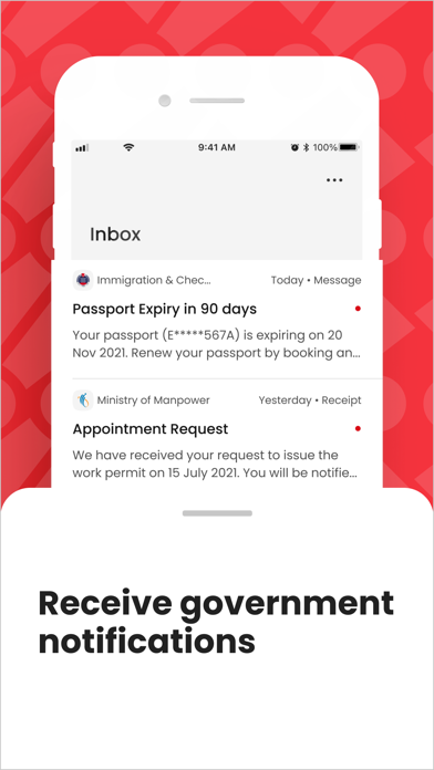 Singpass screenshot 5