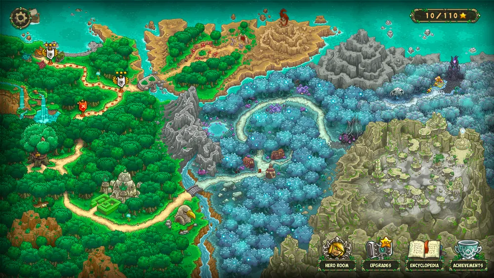 kingdom-rush-origins-tower-defense screenshot 1
