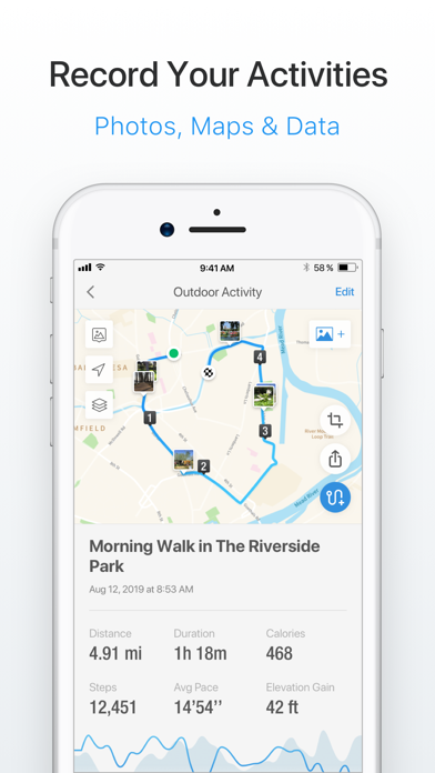 Pacer Pedometer & Step Tracker screenshot 2