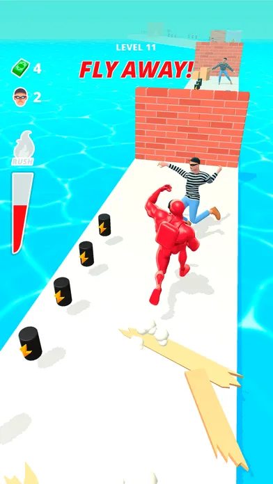 Muscle Rush - Destruction Run screenshot 1