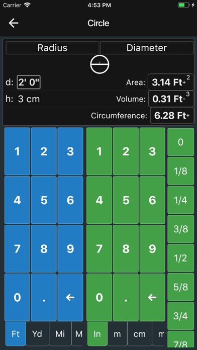Feet and Inches Calculator screenshot 8