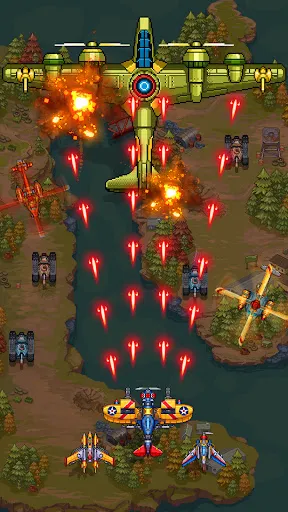 1945 Air Force: Airplane games screenshot 1