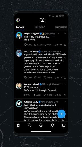 X screenshot 6