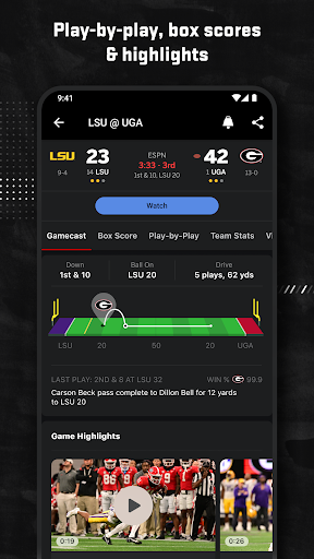 ESPN: Live Sports & Scores screenshot 13