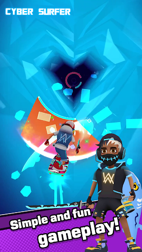 Cyber Surfer: Beat&Skateboard screenshot 9