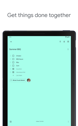 Google Keep - Notes and lists screenshot 16
