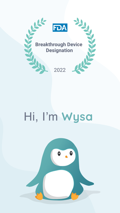 Wysa screenshot 1